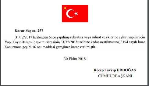İmar Barışı Süre Uzatımı Resmi Gazete.png
